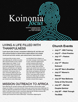 Fearfully Made: Newsletter