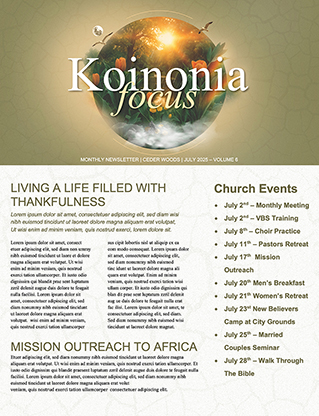 Genesis: Newsletter