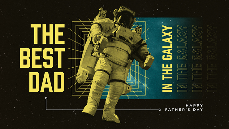 The Best Dad: Title Graphic