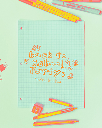 Back To School Party: Social Media