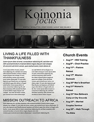 The Waiting Room: Newsletter