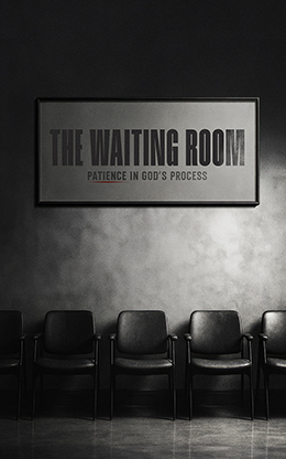 The Waiting Room: Bifold Bulletin Cover