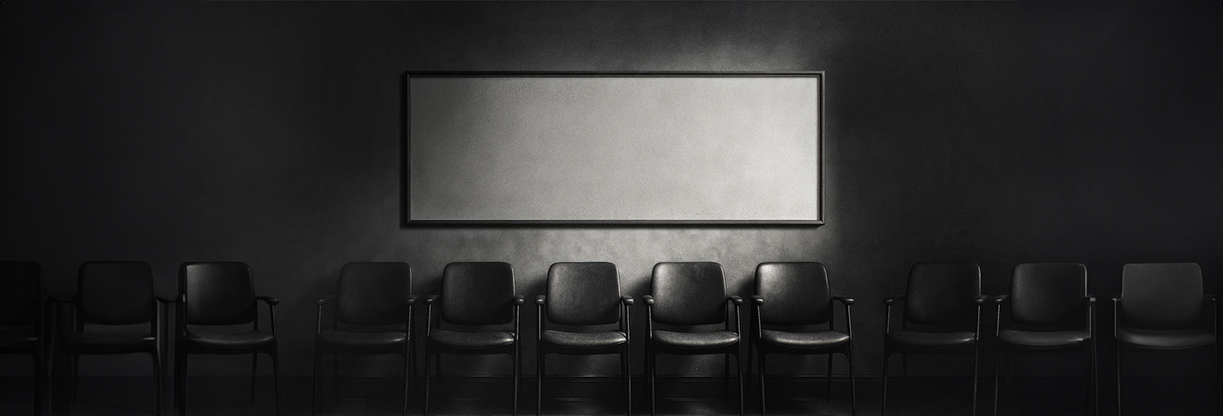The Waiting Room: Web Banner