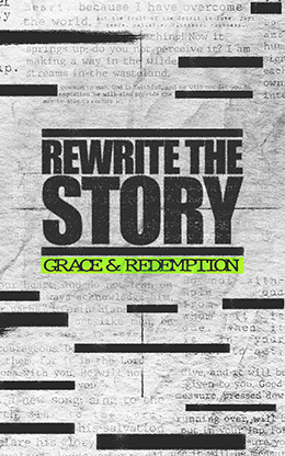 Rewrite The Story: Bifold Bulletin Cover