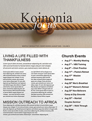 The Third Strand: Newsletter