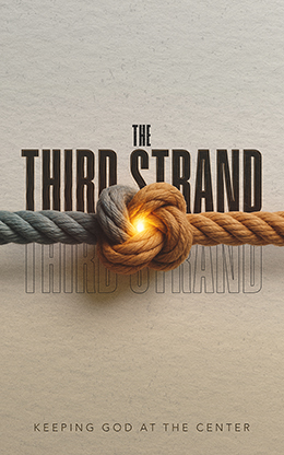 The Third Strand: Bifold Bulletin Cover