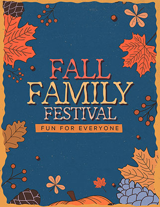 Fall Family Festival: Flyer