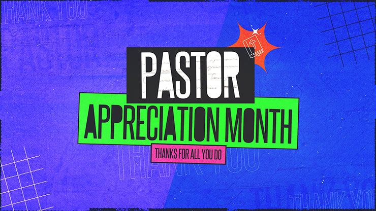 Pastor Appreciation Month: Title Graphic