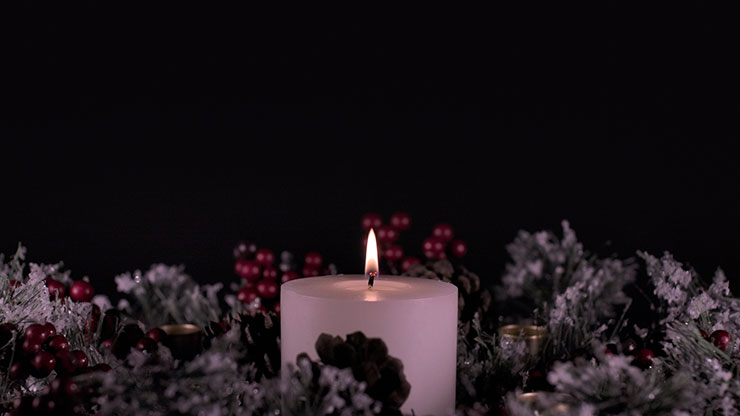 Advent Wreath Collection: Advent Wreath 10 Motion