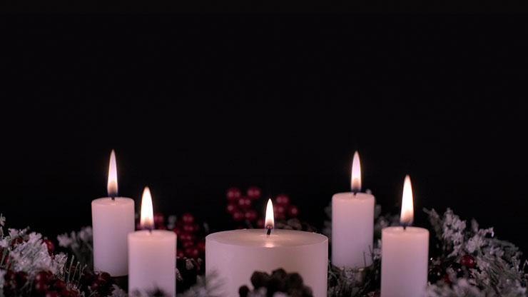 Advent Wreath Collection: Advent Wreath 11 Motion