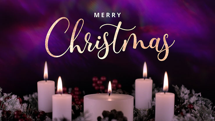 Advent Wreath Collection: Advent Wreath Merry Christmas
