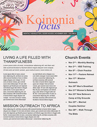 Come As You Are: Newsletter
