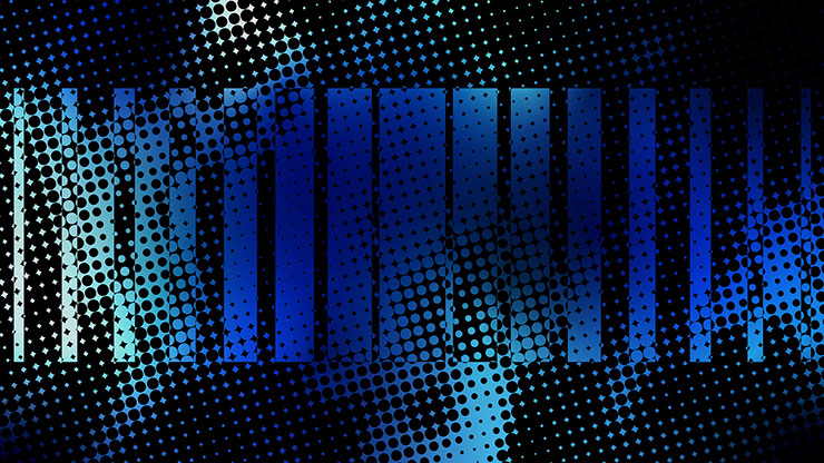 Halftones Gradient Collection: Halftones Gradient 12 Motion