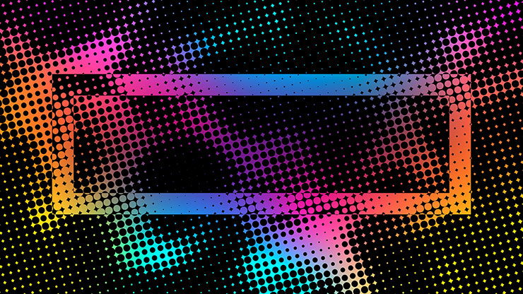 Halftones Gradient Collection: Halftones Gradient 13 Motion