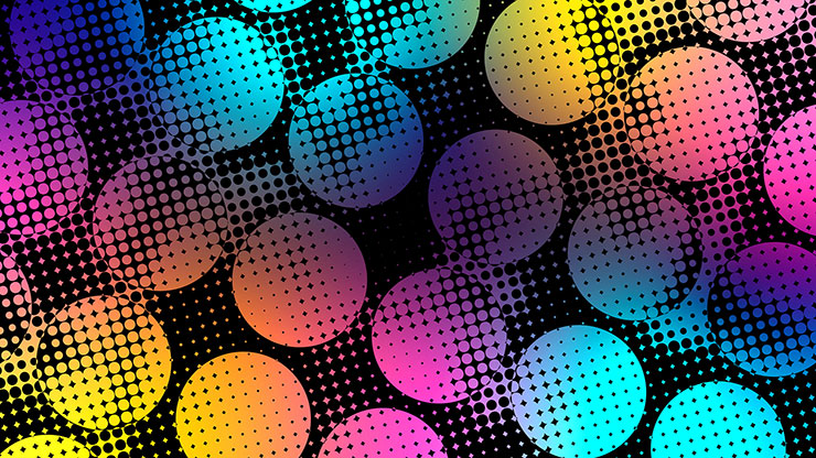 Halftones Gradient Collection: Halftones Gradient 14 Still