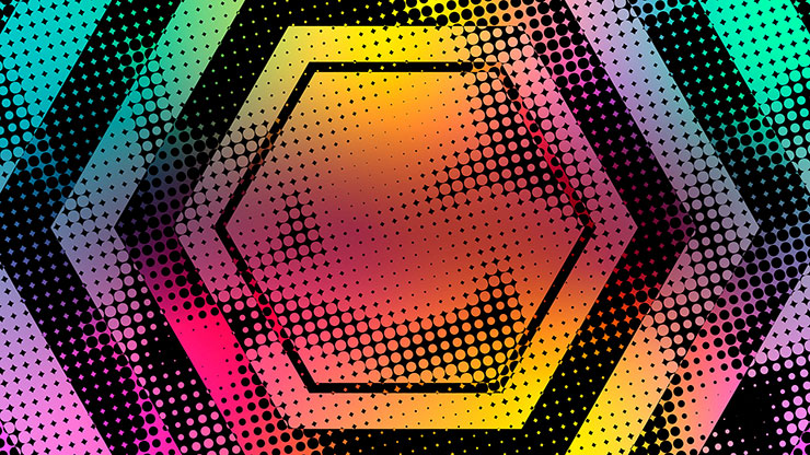 Halftones Gradient Collection: Halftones Gradient 1 Still