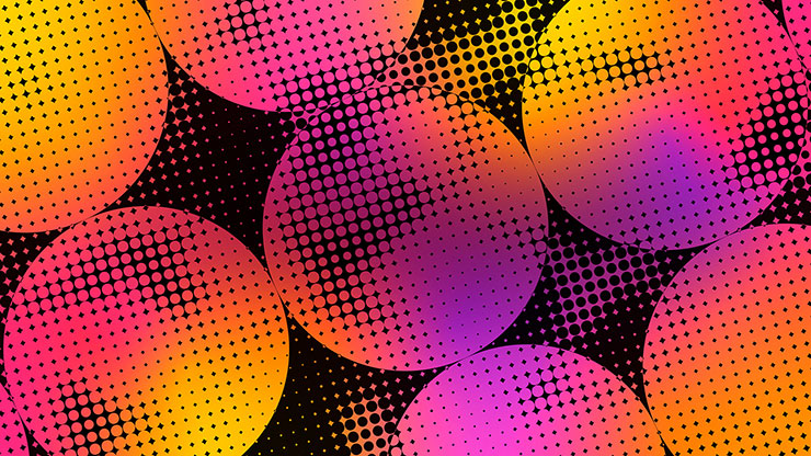 Halftones Gradient Collection: Halftones Gradient 3 Still