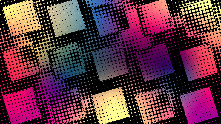 Halftones Gradient Collection: Halftones Gradient 5 Still