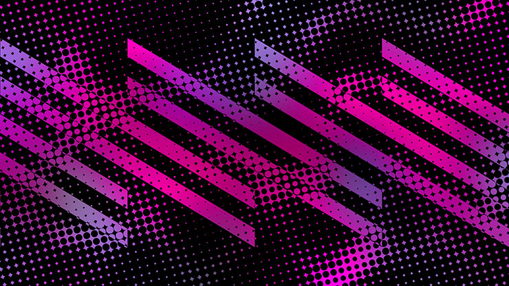 Halftones Gradient Collection: Halftones Gradient 7 Motion