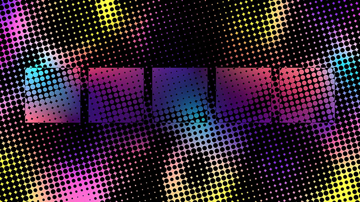 Halftones Gradient Collection: Halftones Gradient 8 Still