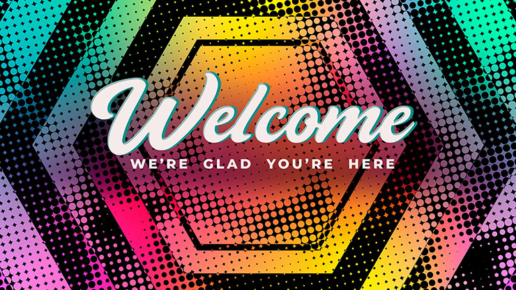 Halftones Gradient Collection: Halftones Gradient Welcome