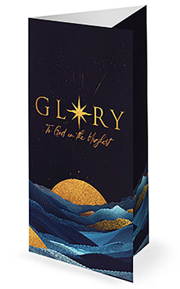 Glory: Trifold Bulletin Cover