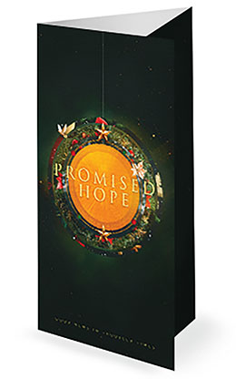 Promised Hope: Trifold Bulletin Cover
