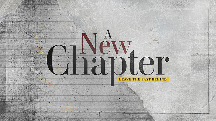 A New Chapter: Title Graphic