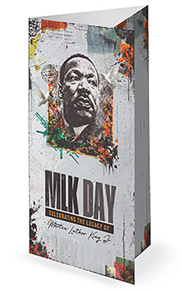 MLK Day: Trifold Bulletin Cover