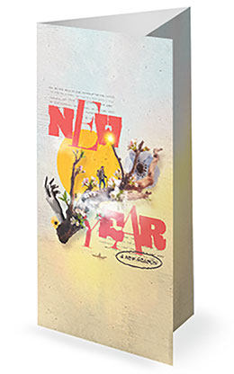 New Season: Trifold Bulletin Cover
