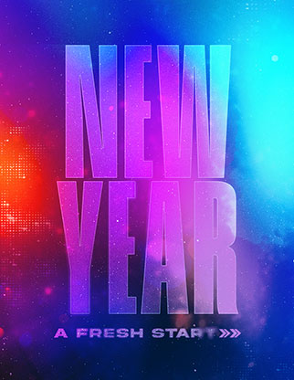 New Year - A Fresh Start: Flyer