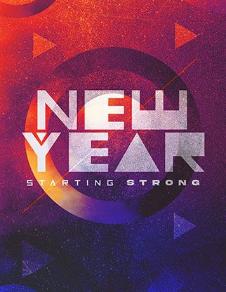 New Year - Starting Strong: Flyer