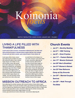 New Year - Starting Strong: Newsletter
