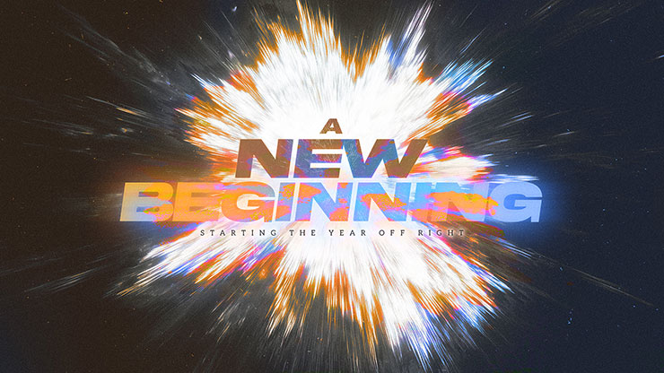 New Beginning: Title Graphics