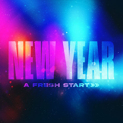 New Year - A Fresh Start: Social Media