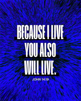 Easter At Your Church - Bright Vortex Scripture 3: Social Post