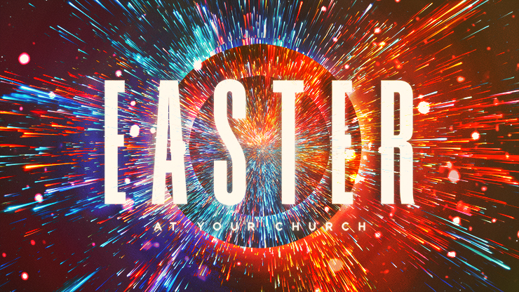 Easter At Your Church - Bright Vortex: Title Graphics
