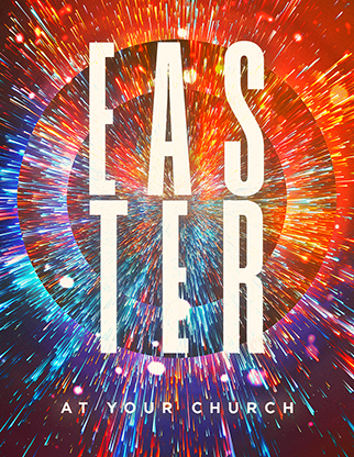 Easter At Your Church - Bright Vortex: Flyer