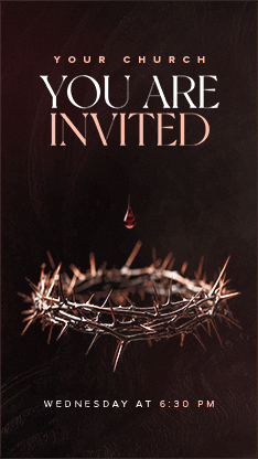 Good Friday - Blood Drop Moody Crown Service Times 1: Social Story