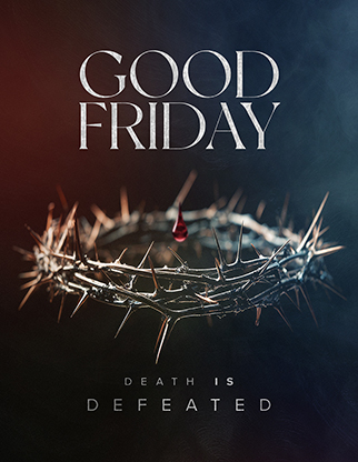 Good Friday - Blood Drop Moody Crown: Flyer