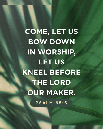 Palm Sunday - Green Palm Branches Scripture 3: Social Post