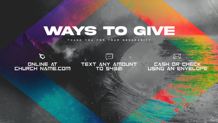Awaken Triangle Ocean - Ways To Give: Title Graphics