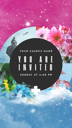 New Mercies Collage Bloom - Service Times 1: Social Story