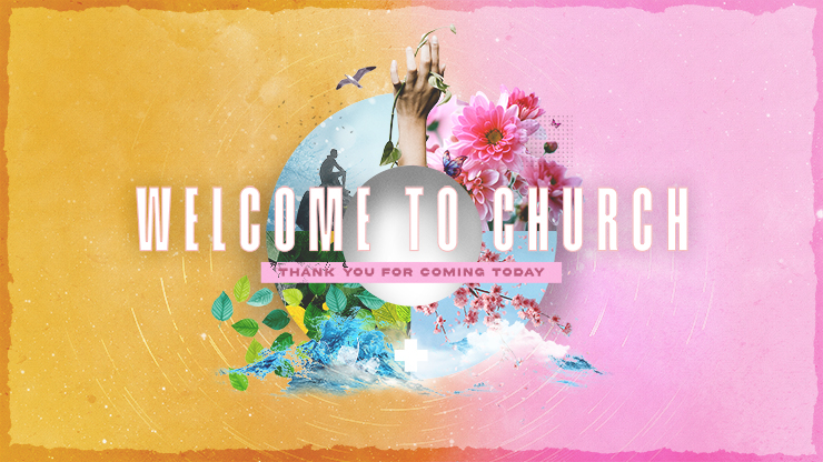 New Mercies Collage Bloom - Welcome: Title Graphics