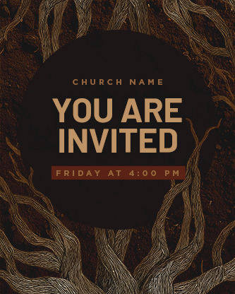 Rooted Rustic Roots - Service Times 2: Social Post