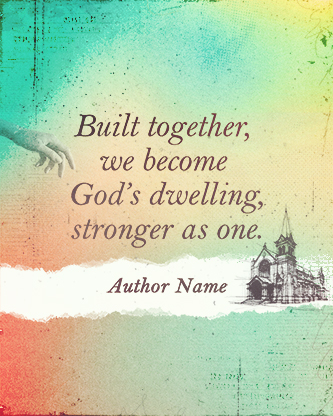 Built Together - Quote: Social Post