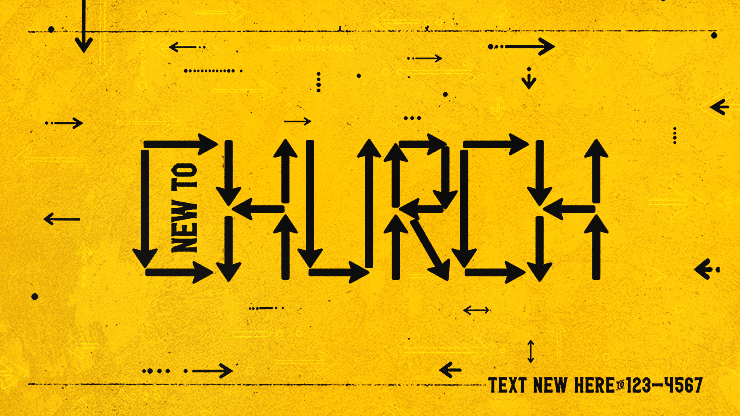 Move - New To Church: Title Graphics