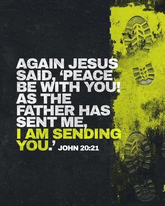 Sent Compass Footprints - Social Scripture 2: Social Post