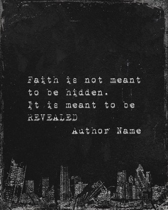 Unashamed Chalkboard - Social Quote: Social Post